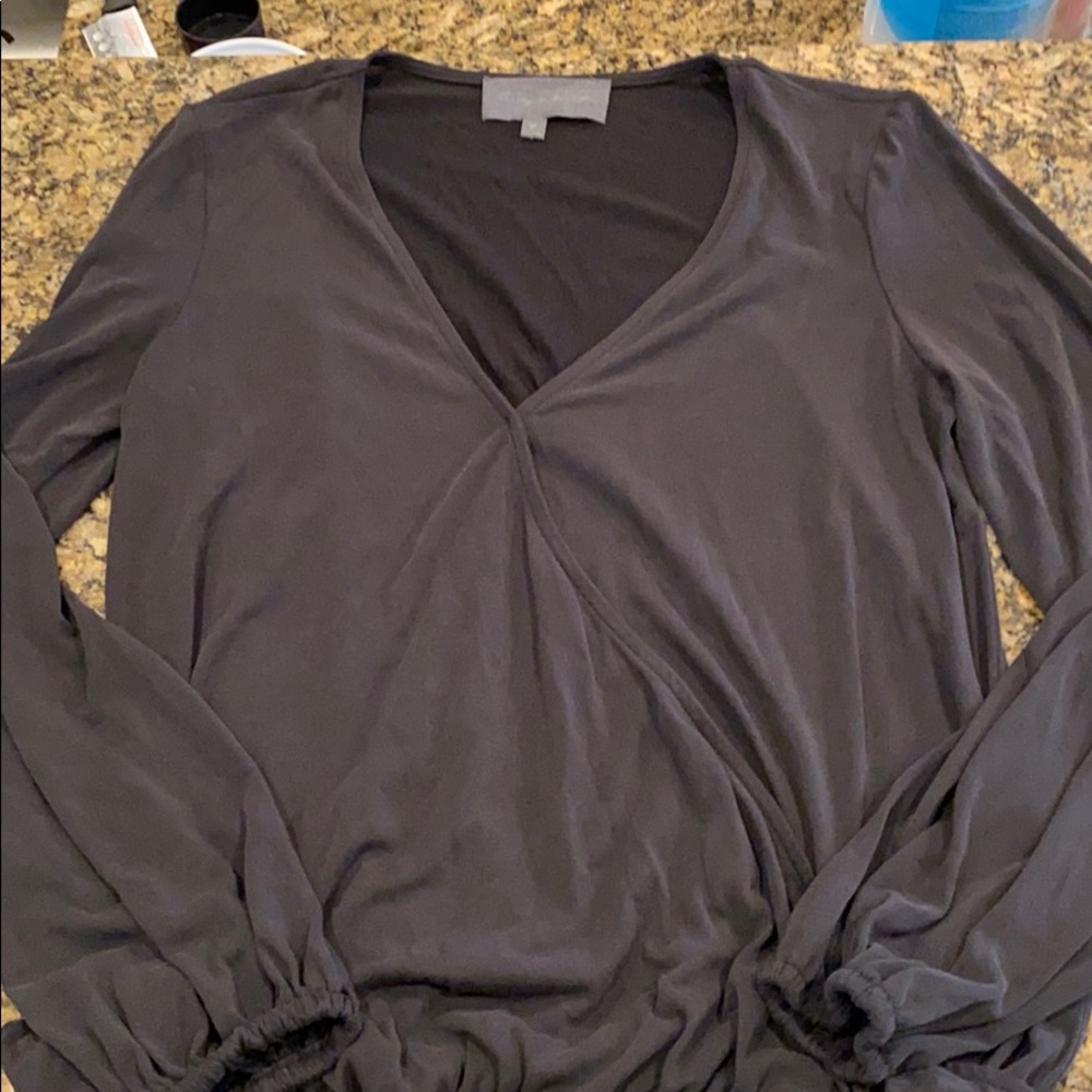 Anthropologie Black Blouse, XS
